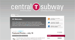 Desktop Screenshot of centralsubwayblog.com